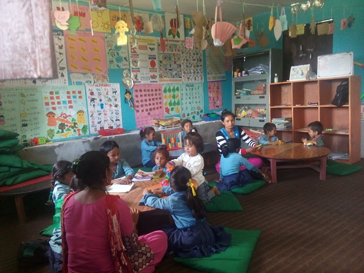 Gujarpa School Nepal Educate the Children