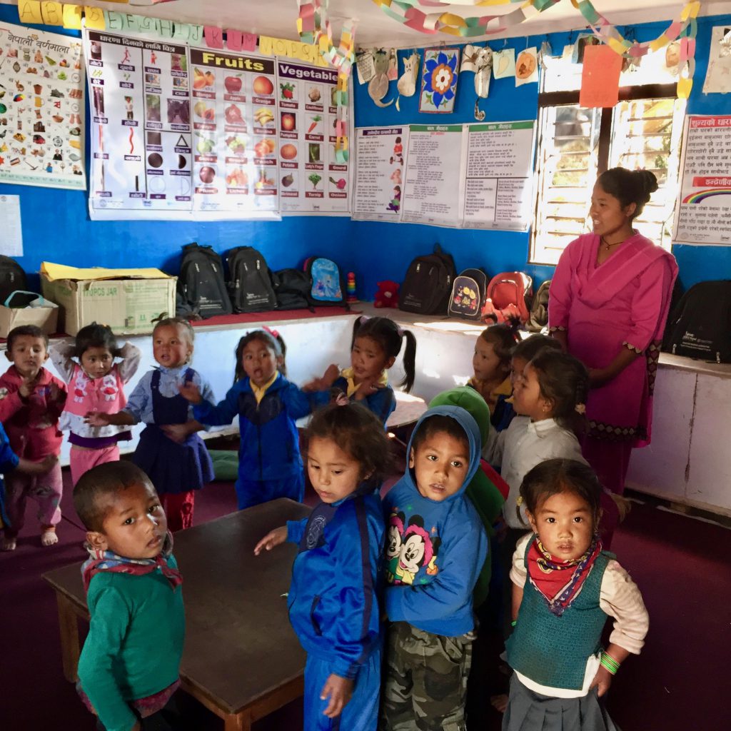 Classroom at Guranse Primary School