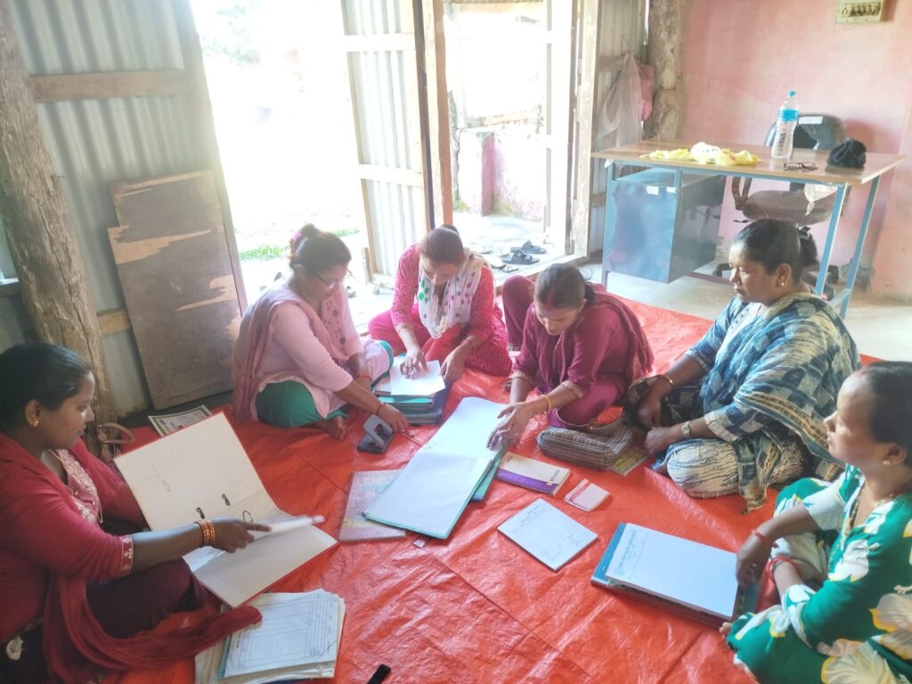 Women's cooperative officers hard at work